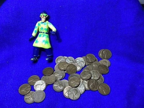 ROLL of 52 S LINCOLN WHEAT 🌾 PENNIES