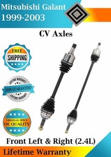 New Oe Front Cv Axles For 1999-2003 Mitsubishi Galant 2.4l Lifetime Warranty New Oe Front Cv Axles For 1999-2003 Mitsubishi Galant 2.4l Lifetime Warranty