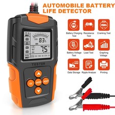 12V/24V Car Battery Tester LCD System Analyzer Charging Battery Load Tester Tool