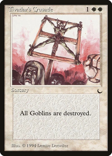 Tivadar's Crusade The Dark LP MTG