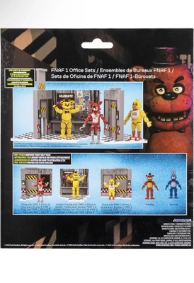 Jazwares Five Nights at Freddy's Golden Freddy Office Set 5