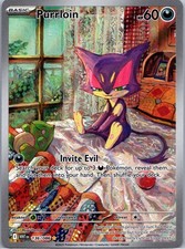 Purrloin 136/086 Illustration Rare White Flare Pokemon Holo Near Mint on eBay