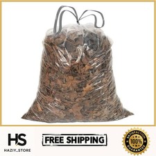 20-30 Gallon 0.8 MIL Clear Drawstring Trash Bags - 30" X 33" - Pack of 36