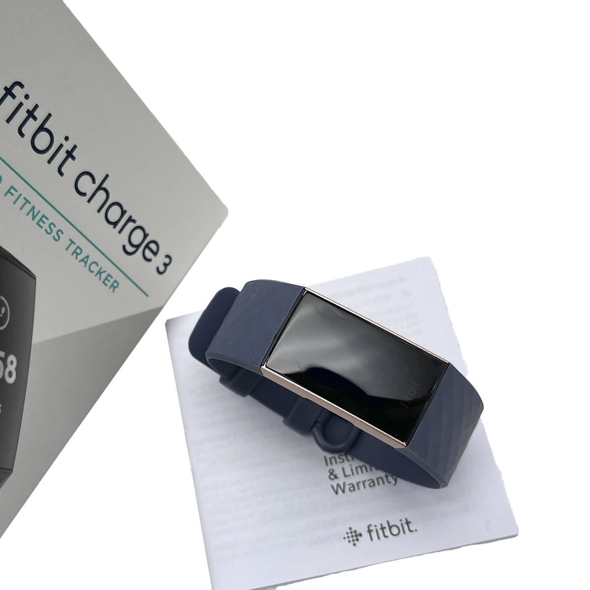 NEW Fitbit Charge 3 Fitness Activity Tracker Heart Rate Monitor