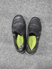 Remonte Tex Shoes Womens Size 8 Black Leather Slip On Zip Comfort Walking