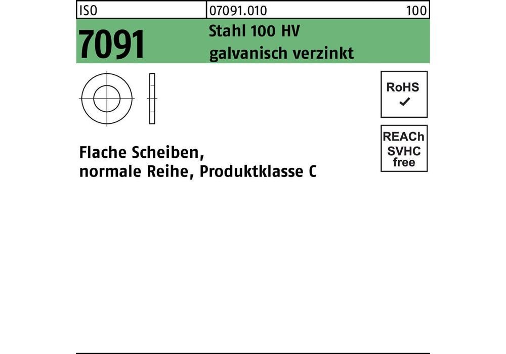 Система контроля качества ISO 7091 6 Stahl 100 HV для гальванических изделий
