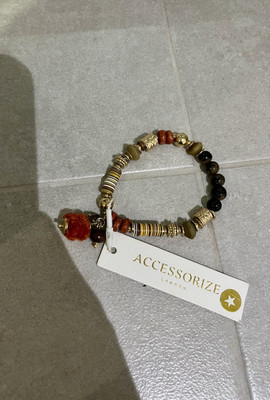 Accessorize Fun Beaded Colourful Bracelet Brand New 