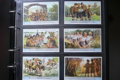LIEBIG 1934 WW2 GERMAN YOUTH MOVEMENT COMPLETE SET 6 TOP CONDITION RRR