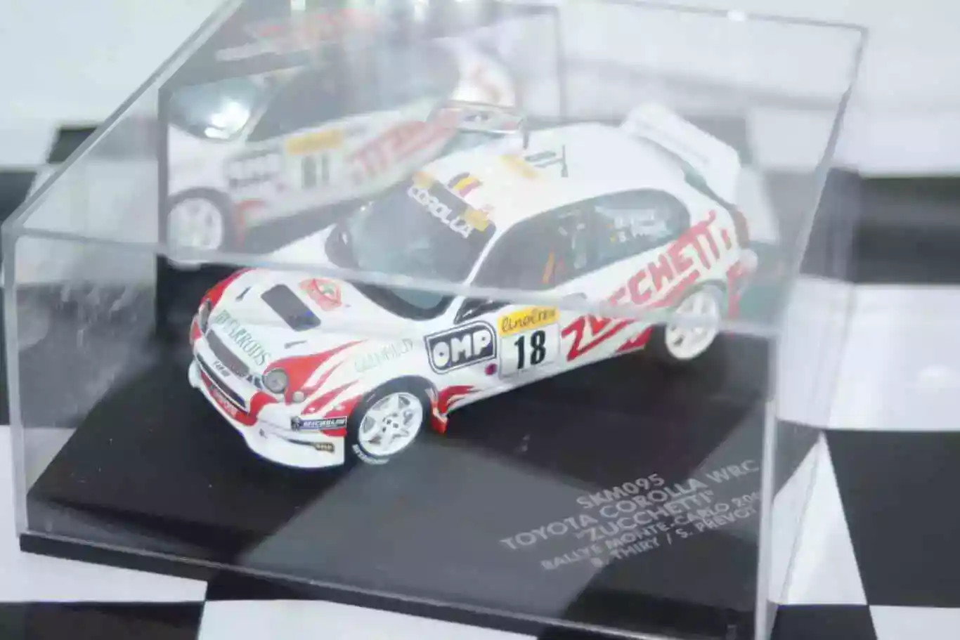 Vitesse skid Toyota Corolla WRC Monte Carlo Rally #18 2000 B.Thiry SKM095