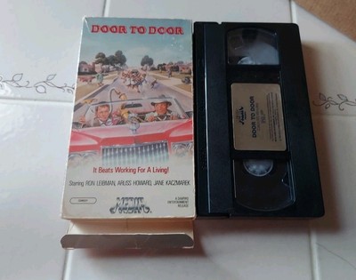 VHS Door to Door MEDIA/ASTRAL Full Flap Silver Lable Rare
