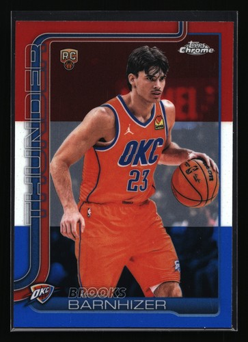 Brooks Barnhizer – 2025-26 Topps Chrome Updates Basketball · Base Cards #195 Brooks Barnhizer