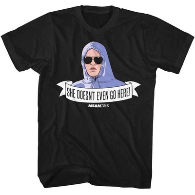 Mean Girls American Classics T-Shirt Solid Schwarz Herren Kurzarm Crew Neck