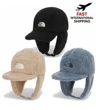 NEW The North Face Fluffy Earmuff Camp Cap Winter Hat