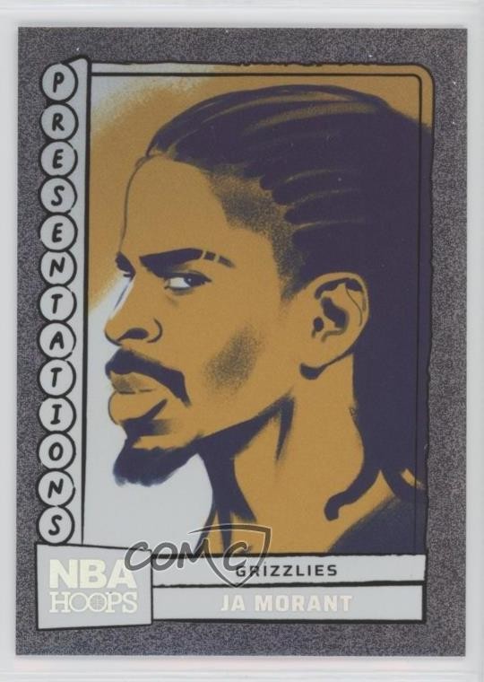 2024-25 Panini NBA Hoops Presentations Ja Morant #5 14t3