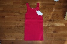 BNWT Helmut Lang Strap Knit Tank Size Extra Small MSRP 275 