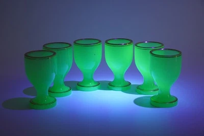 ** 6x Uranglas Schnapsglas ** - Bild 1 von 4