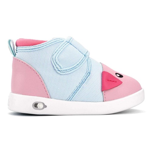 ikiki Cute Pig Squeaky Toddler Shoes | Pink/Blue - 第 3/20 張圖片