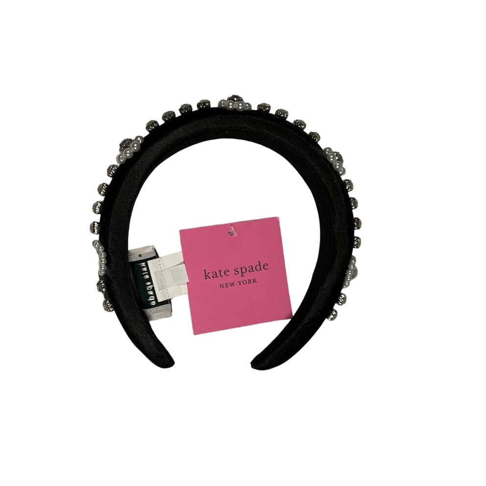 Kate Spade crystal and imitation pearl embellished headband  display picture 2