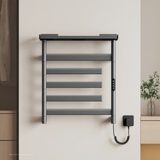 EMKE Scaldasalviette Smart Girevole con Ripiano 66x58cm 135W Radiatore App