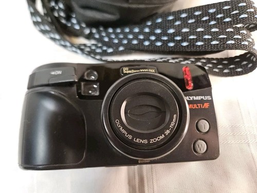 VINTAGE OLYMPUS Multi AF Super Zoom 3000 DLX Film Camera NEW Batteries - TESTED - Picture 2 of 7