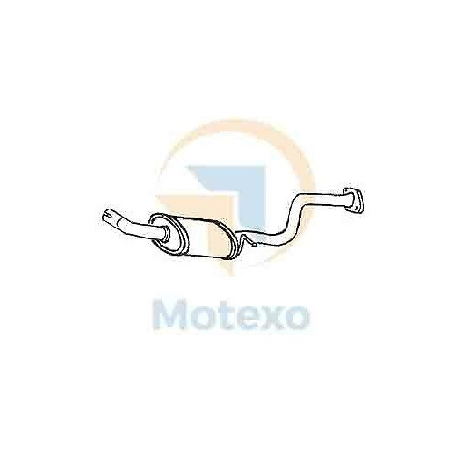 Klarius MA313L Auspuff Mitte Dose MX5 1.6 1.8 98-00-image