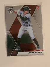 2021 Mosaic Baseball Andy Young Rookie RC #210 - Arizona Diamondbacks