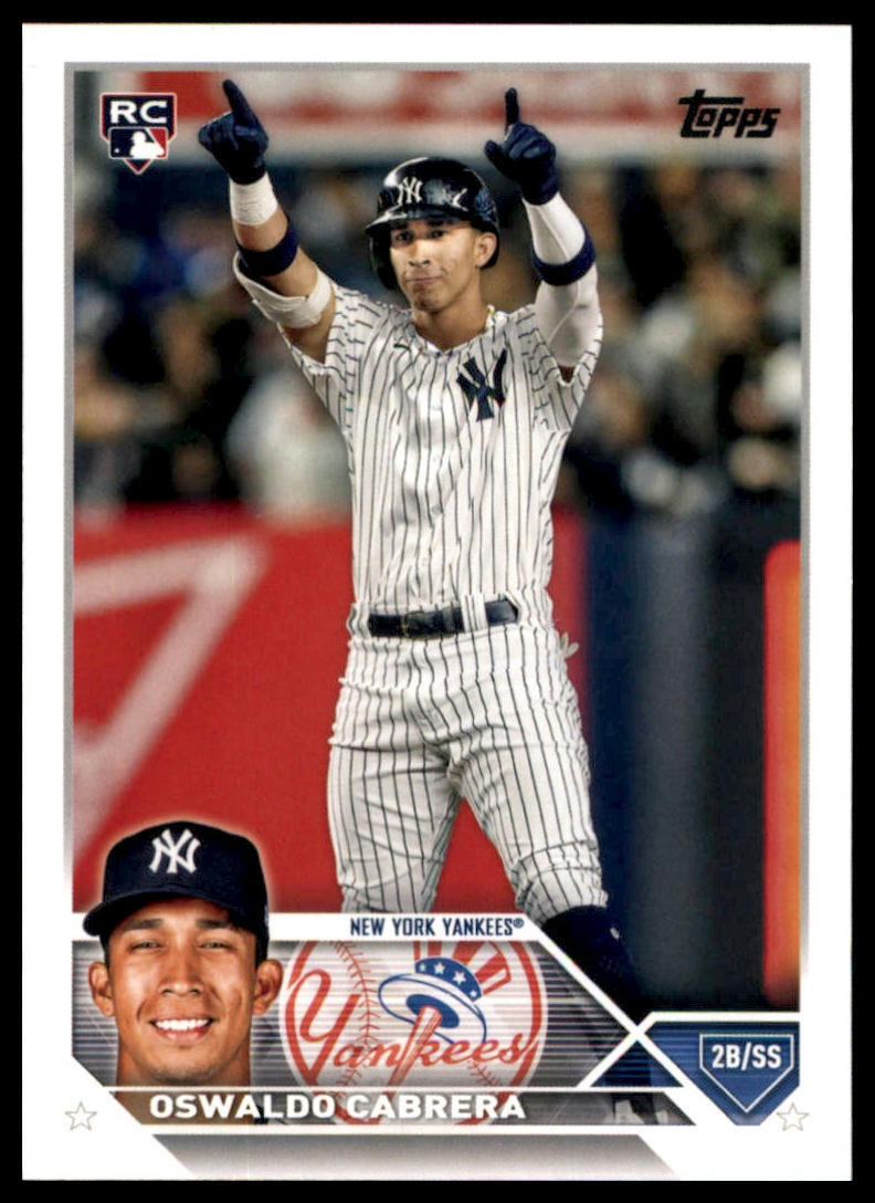 2023 Topps #487 Oswaldo Cabrera