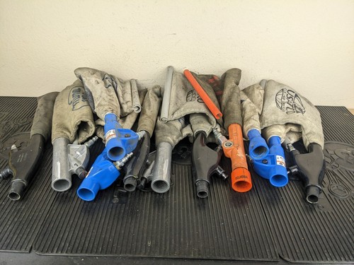 #bh741 (11) ATI USATCO MINAVAC AIR VACUUM AIRCRAFT TOOL MINA VACs