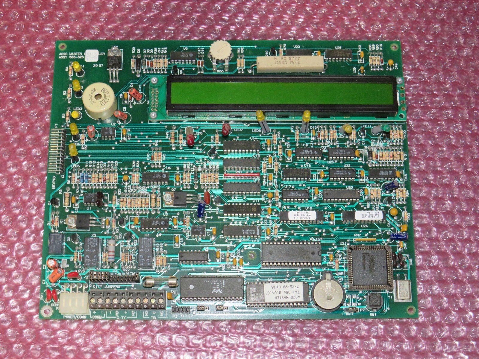 SIMPLEX 565-325 REV G MASTER CONTROLLER BOARD FOR 4020 FIRE ALARM SYSTEM