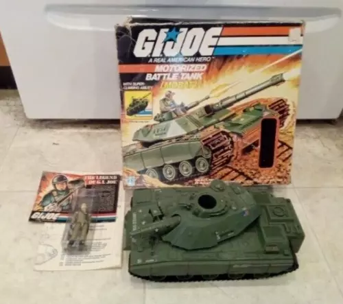 Vintage 1982 GI Joe Mobat Complete w/ Straight Arm Steeler Box and instructions