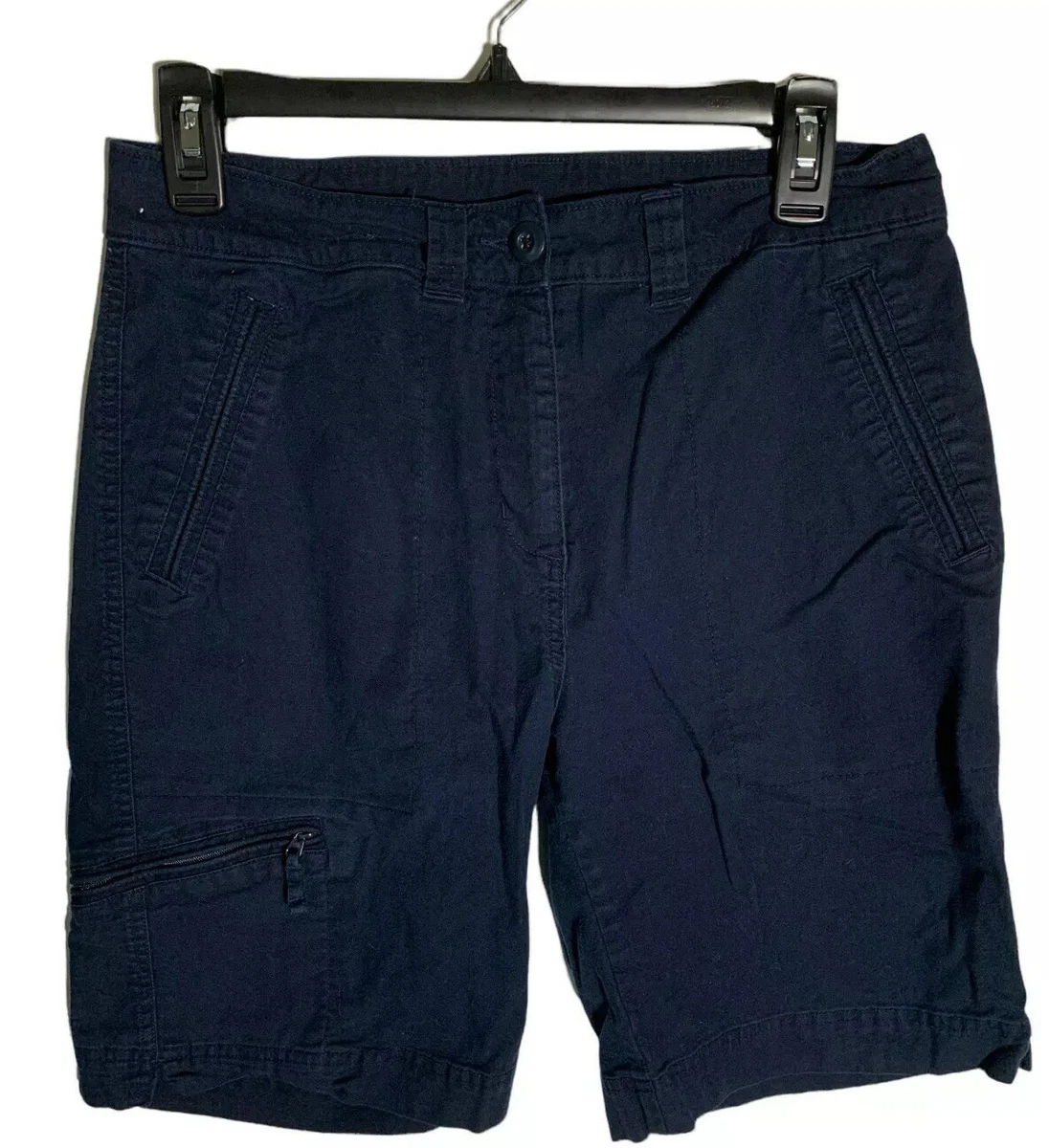 Womens navy cargo clearance shorts