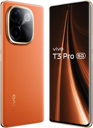 Vivo T3 Pro 5G (Orange 128 Go 8 Go mode RAM) 6.77" Snapdragon 7 Gen 3 Global Version.