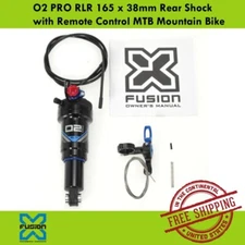 X-Fusion O2 PRO RLR 165 x 38mm Rear Shock with Remote Control MTB Mountain Bike