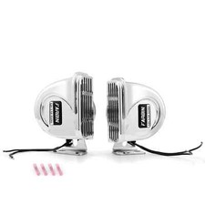 12V Marine Snail Electric Horn 304 Stainless Steel Super Loud Car Horn Warning