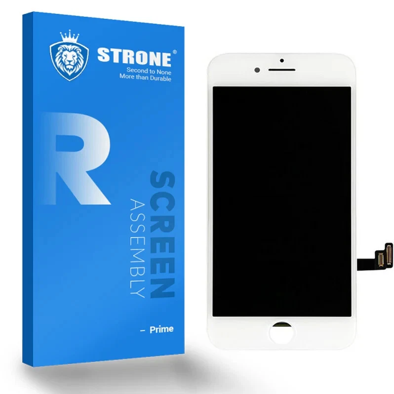 For Apple iPhone 8 Replacement In-Cell LCD Screen (White) - Strone Prime