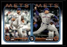 2024 Topps Update Rookie Combos Dedniel Nunez / Tyler Jay #US82