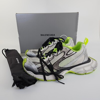 BALENCIAGA 3XL Men's Gray/Green Low Top Sneakers New | eBay BALENCIAGA 3XL Men's Gray/Green Low Top Sneakers New | eBay