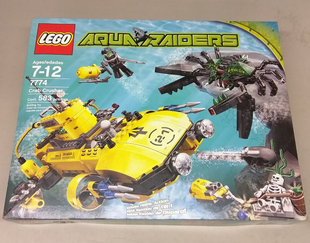 LEGO Aqua Raiders: Crab Crusher (7774) for sale online | eBay