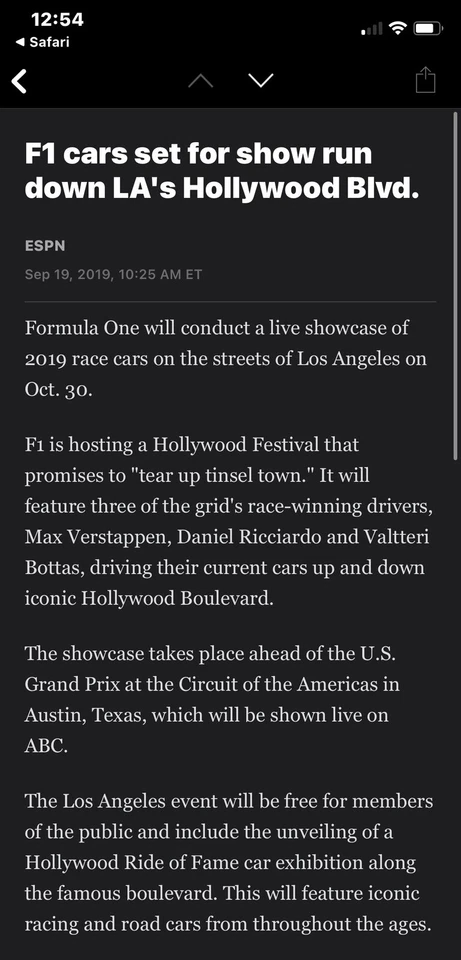 F1 Hollywood Festival 2019 Banner - Image 4 of 4