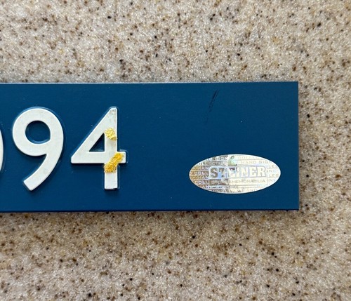 Vintage Steiner Original Yankee Stadium Seat Section Number Wall Sign - Picture 2 of 5