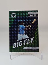 2022 Panini Mosaic #BF-2 Randy Arozarena Big Fly Green Mosaic Tampa Bay Rays MLB