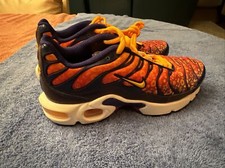 Nike Air Max Plus TN Purple Laser Orange CI9932 500 Size 5Y
