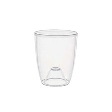 Vaso tondo in plastica trasparente ORCHIDEA Telecom Vasar