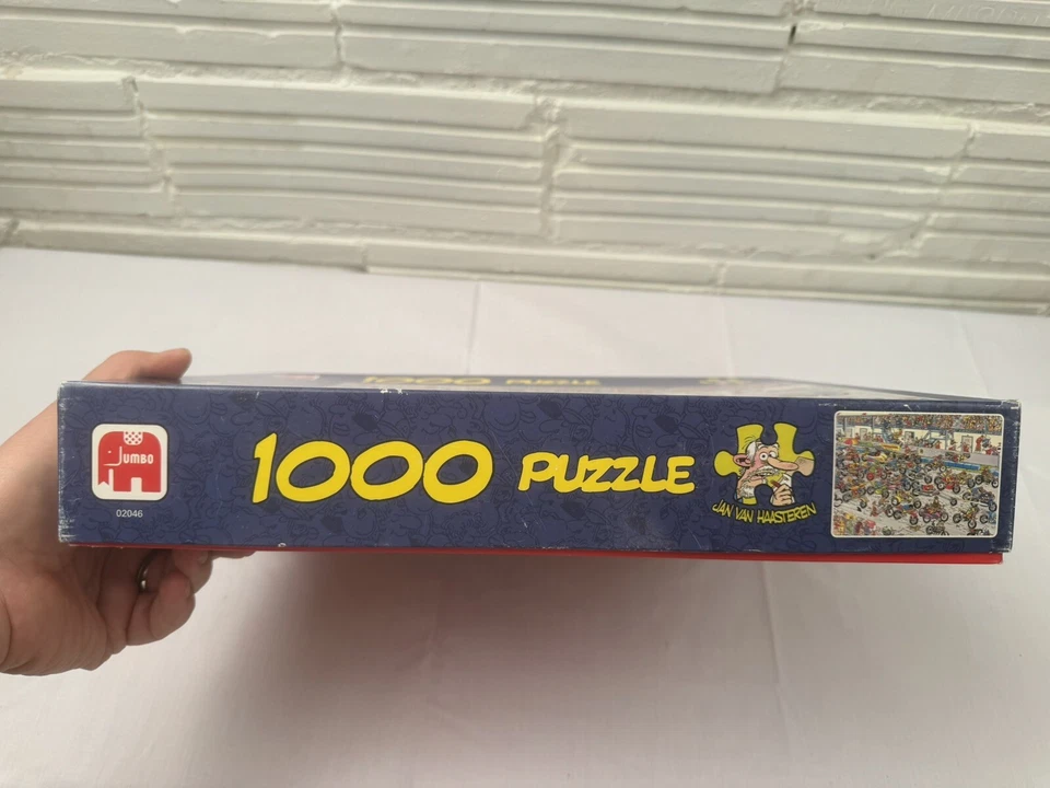 Jan van Haasteren 1000 piezas Jumbo Motocicleta Carreras Foto 2 de 4