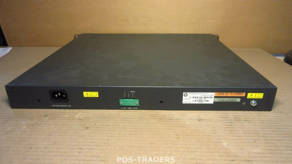 HP JD328A H3C S3600 A3600-48-PoE 48 Port PoE Ethernet Multi-Layer Manage - Image 3 of 4