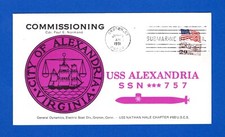 USS Alexandria SSN-757 Commissioning June 29, 1991