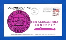 USS Alexandria SSN-757 Commissioning June 29, 1991