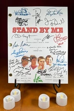 Stand By Me Script Signed- Autograph Reprints - Full Script - 103 Pages