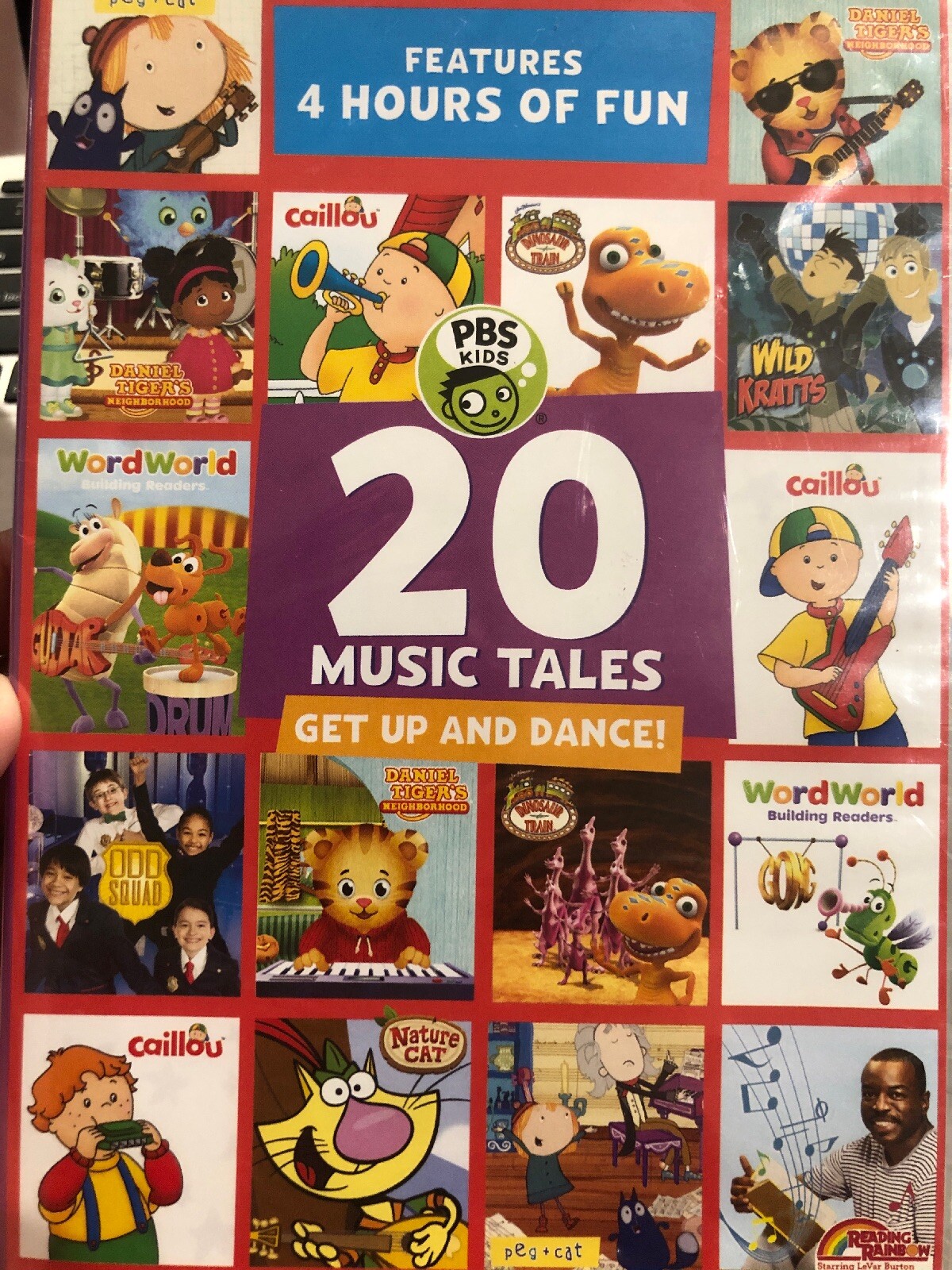 20 Music Tales Get Up And Dance! (DVD, 2016) NEW
