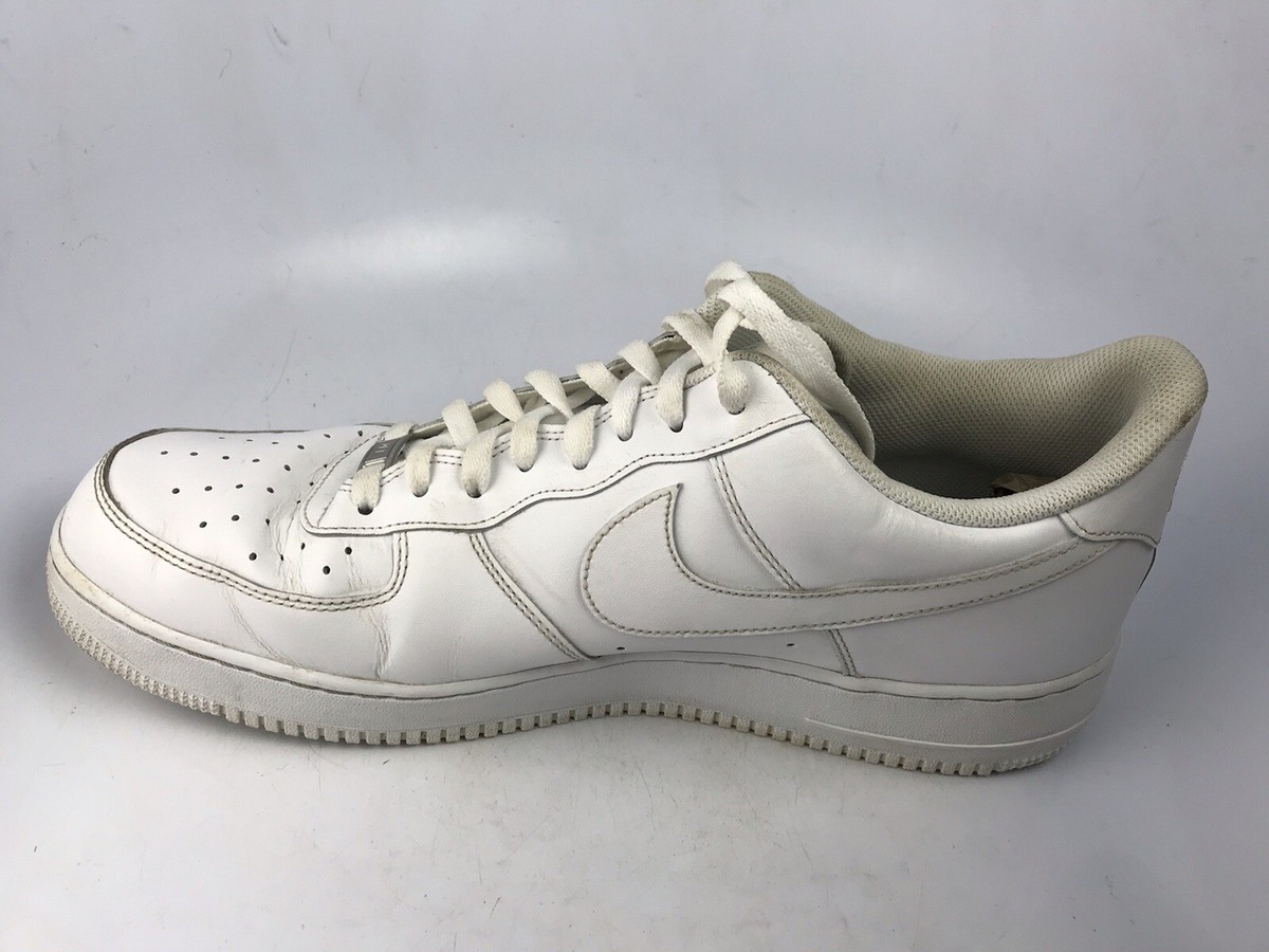 Nike Air Force 1  Low Top Triple White 315122-111  Men\'s Size 15 Size 15 Nike Air Force 1 Triple White Sneakers Men main image 2